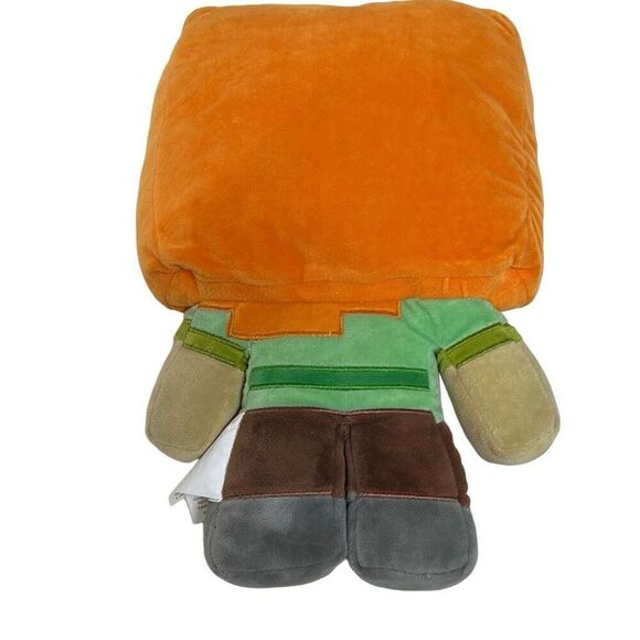 Mojang Minecraft Kids Multicolor Plush Stuffed Alex Super Soft Pillow Buddy 16" - Picture 3 of 7